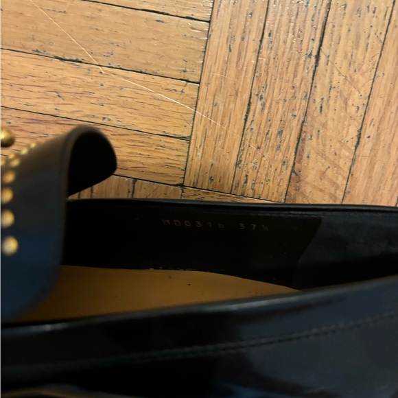 Christian Dior Black Loafers, size 37.5